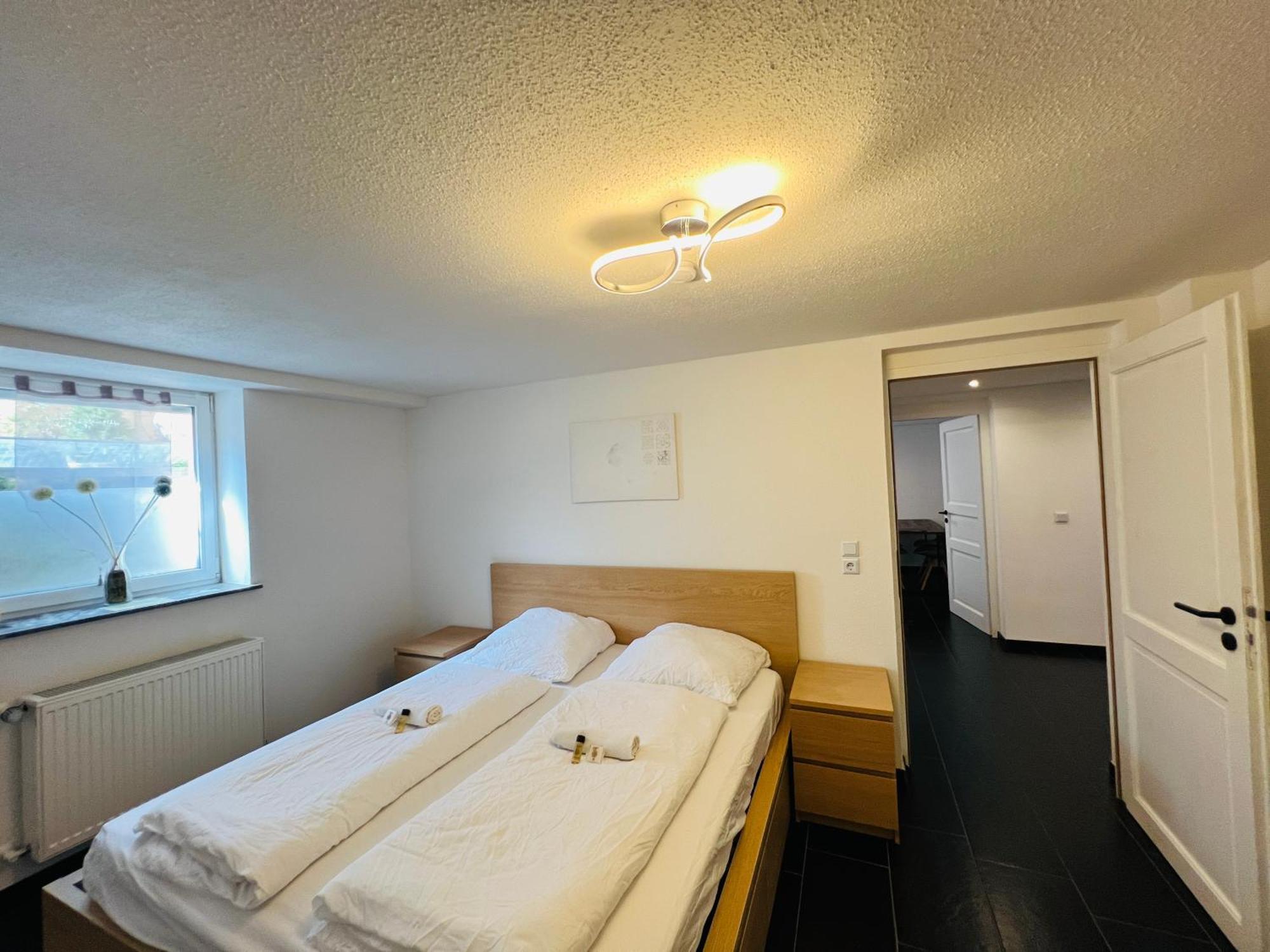 Souterrain 2 Zimmer Wohnung Freiburg Seepark エクステリア 写真
